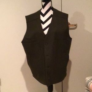 Wool mans vest